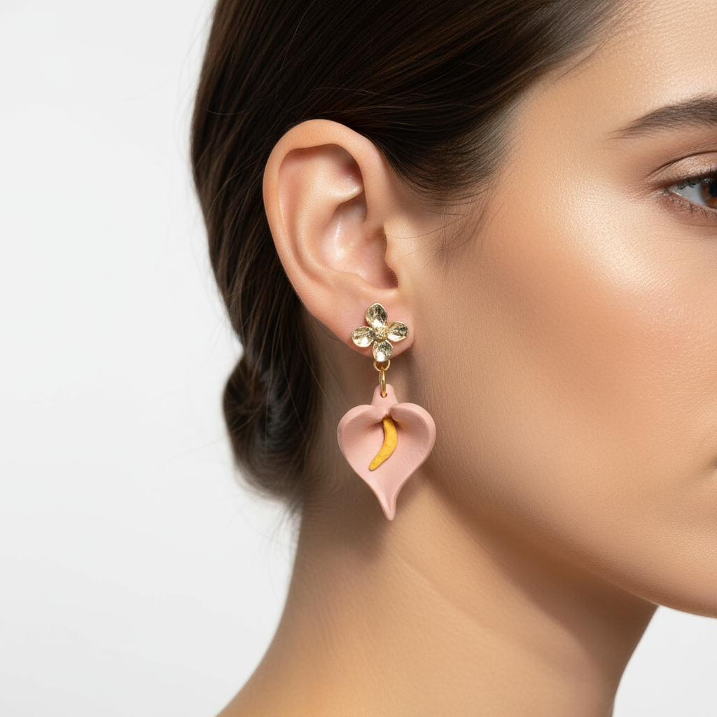 Brinco correto na orelha