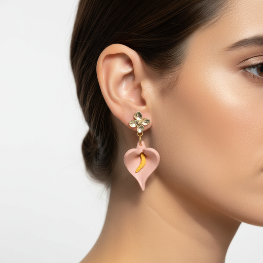 Brinco correto na orelha