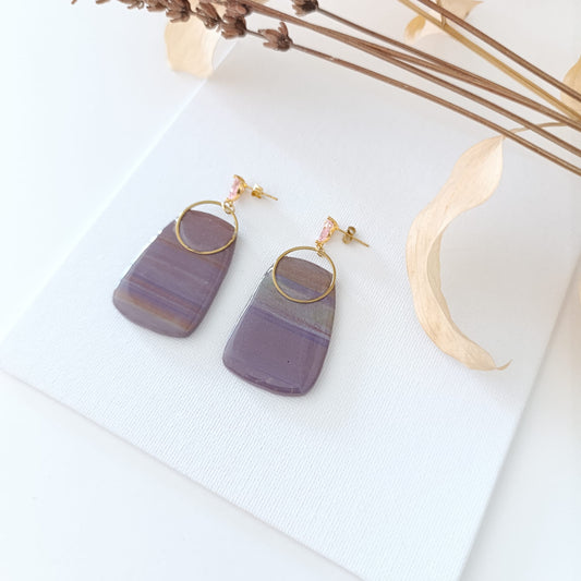 Brincos Zircónia Rosa