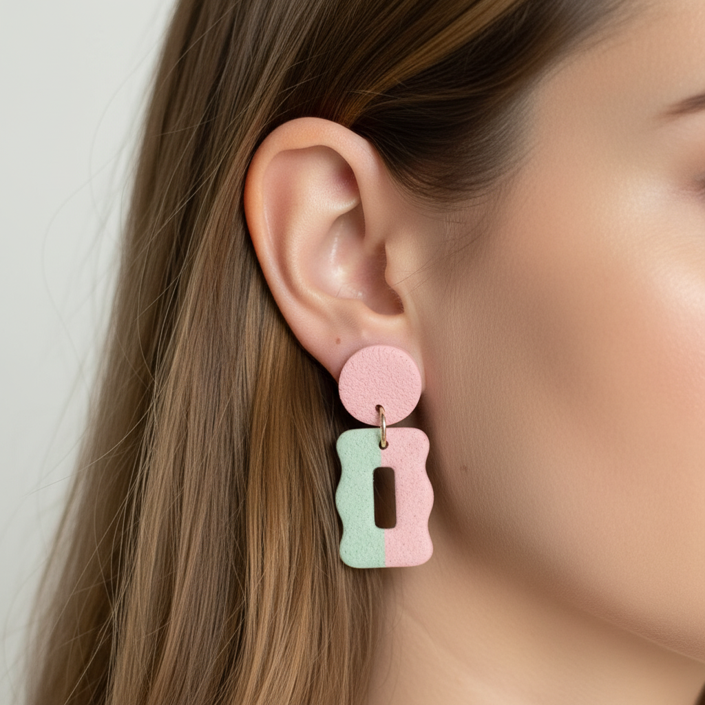 Brinco correto na orelha