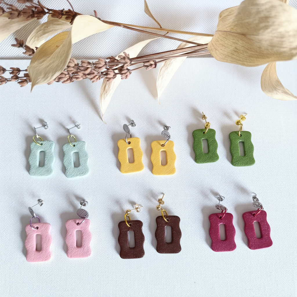 Fotografia melhorada dos brincos